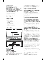 Предварительный просмотр 2 страницы Crystal Acoustics BlueBox User Manual