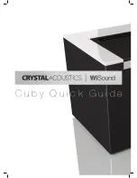 Предварительный просмотр 1 страницы Crystal Acoustics Cuby 5 Quick Manual