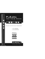 Crystal Acoustics PL SYSTEM? PL4-SYSTEM Instruction Manual preview