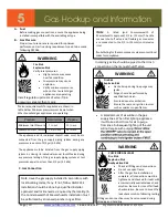 Preview for 10 page of Crystal Fire CF-1224-LP (NG) User Manual