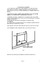 Предварительный просмотр 5 страницы crystal fires SAPHIRE Installation & Servicing Book