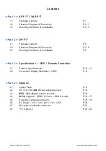 Предварительный просмотр 3 страницы Crystal Image Technologies AP-F17 User Manual