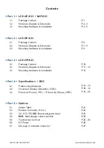 Preview for 3 page of Crystal Image Technologies LCD-AP-K23 User Manual