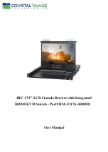 Crystal Image Technologies RM-F117A-HDMI8 User Manual preview