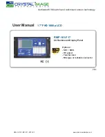 Crystal Image Technologies RMP-161-F17 User Manual preview