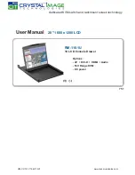 Crystal Image RM-116-1U User Manual preview