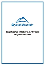 Crystal Mountain CrystalFlo Manual preview