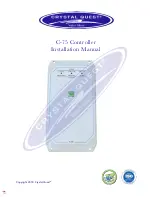 Crystal Quest C-75 Installation Manual preview