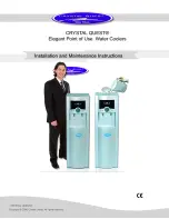 Crystal Quest Water Cooler Installation And Maintenance Information preview
