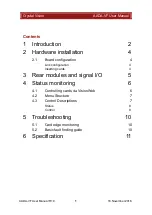 Предварительный просмотр 2 страницы Crystal Vision AADA-VF User Manual