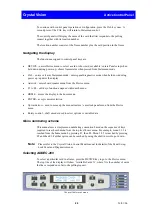 Предварительный просмотр 21 страницы Crystal Vision ADDEC-200 User Manual