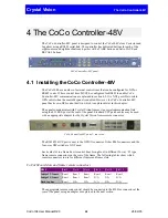 Preview for 29 page of Crystal Vision CoCo104 User Manual