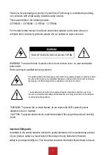 Preview for 3 page of Crystal Vision CVT804A User Manual