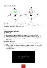 Preview for 18 page of Crystal Vision CVT804A User Manual