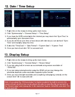 Preview for 17 page of Crystal Vision CVT9604E-3010W User Manual