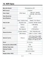 Preview for 19 page of Crystal Vision CVT9604E-3010W User Manual