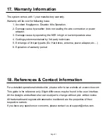 Preview for 21 page of Crystal Vision CVT9604E-3010W User Manual