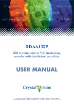 Предварительный просмотр 1 страницы Crystal Vision DDAA132P User Manual