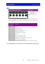 Предварительный просмотр 34 страницы Crystal Vision DEC102S User Manual