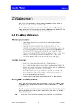 Предварительный просмотр 9 страницы Crystal Vision DEC104S User Manual