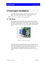 Preview for 6 page of Crystal Vision FRX HD User Manual