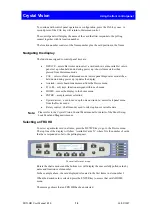 Preview for 13 page of Crystal Vision FRX HD User Manual