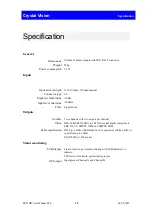 Preview for 20 page of Crystal Vision FRX HD User Manual