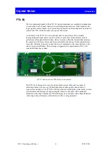 Preview for 5 page of Crystal Vision FTX 3G User Manual