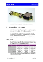 Preview for 7 page of Crystal Vision FTX 3G User Manual