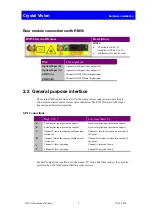 Preview for 8 page of Crystal Vision FTX 3G User Manual