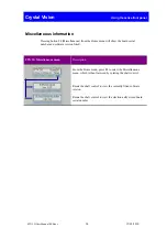 Preview for 19 page of Crystal Vision FTX 3G User Manual