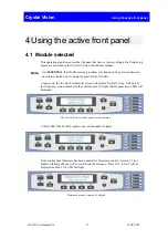 Preview for 12 page of Crystal Vision FTX HD User Manual