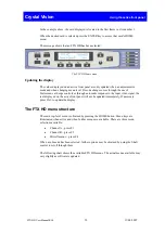 Preview for 14 page of Crystal Vision FTX HD User Manual