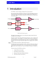 Preview for 3 page of Crystal Vision FTX202 User Manual