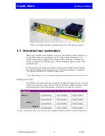 Preview for 7 page of Crystal Vision FTX202 User Manual