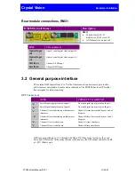 Preview for 8 page of Crystal Vision FTX202 User Manual