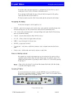 Preview for 12 page of Crystal Vision FTX202 User Manual