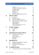 Предварительный просмотр 3 страницы Crystal Vision Indigo 1 Series User Manual