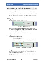 Предварительный просмотр 27 страницы Crystal Vision Indigo DT User Manual