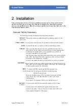 Preview for 5 page of Crystal Vision Indigo PSU-160i User Manual