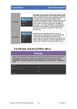 Предварительный просмотр 42 страницы Crystal Vision Indigo Q-Down-AG 3G User Manual