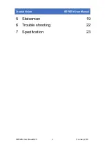 Preview for 3 page of Crystal Vision Indigo REFGEN User Manual