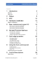 Preview for 2 page of Crystal Vision Indigo SYN 3G User Manual