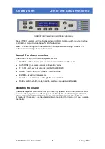 Preview for 22 page of Crystal Vision Indigo TANDEM 320 User Manual