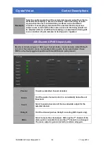 Preview for 34 page of Crystal Vision Indigo TANDEM 320 User Manual