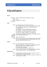 Preview for 48 page of Crystal Vision Indigo TANDEM 320 User Manual