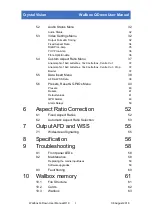 Preview for 3 page of Crystal Vision Indigo Wallbox Q-Down User Manual