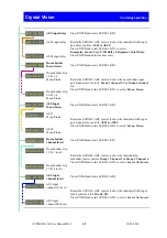 Предварительный просмотр 33 страницы Crystal Vision SYNNER-E 3G User Manual