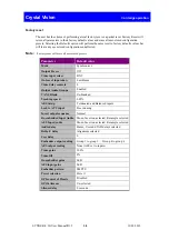 Предварительный просмотр 39 страницы Crystal Vision SYNNER-E 3G User Manual