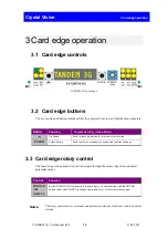 Предварительный просмотр 16 страницы Crystal Vision TANDEM 3G User Manual